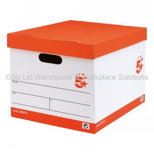 5 Star Office Archive & Storage Boxes 10 Pack